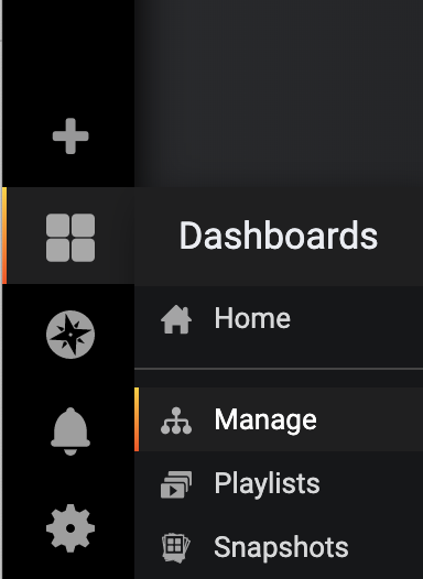 Navigate to dashboards